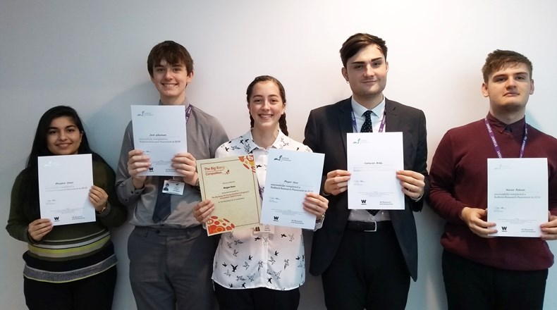 Sixth form scientists awarded