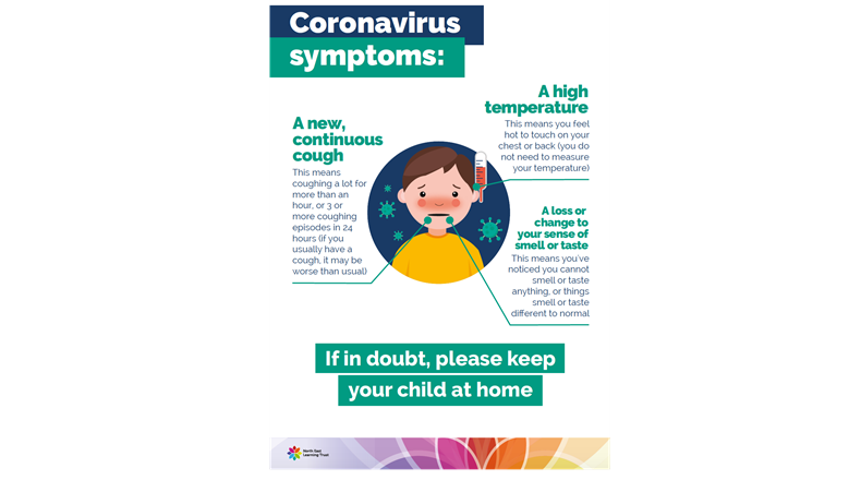 Coronavirus leaflet image