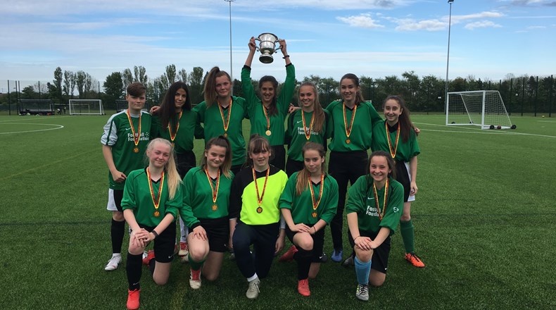 Girls win cup final! 