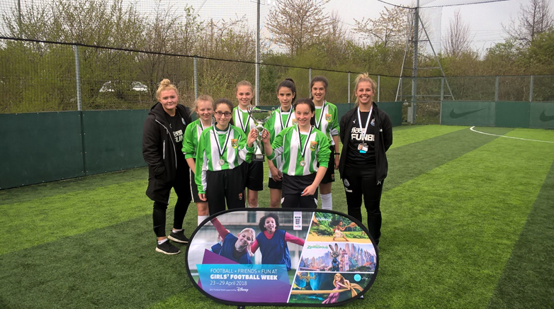 Girls Football Week tournament triumph!