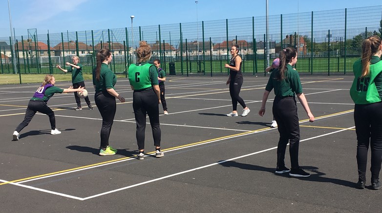 Netball superleague session