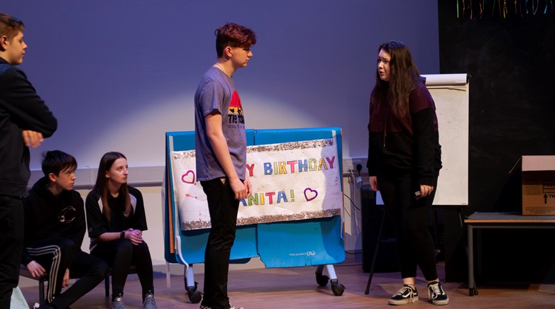 School play tickets on sale now! 