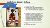 Virtual school cooking 