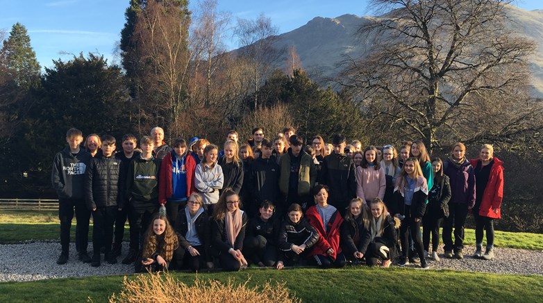 Students have fun on geography field trip!