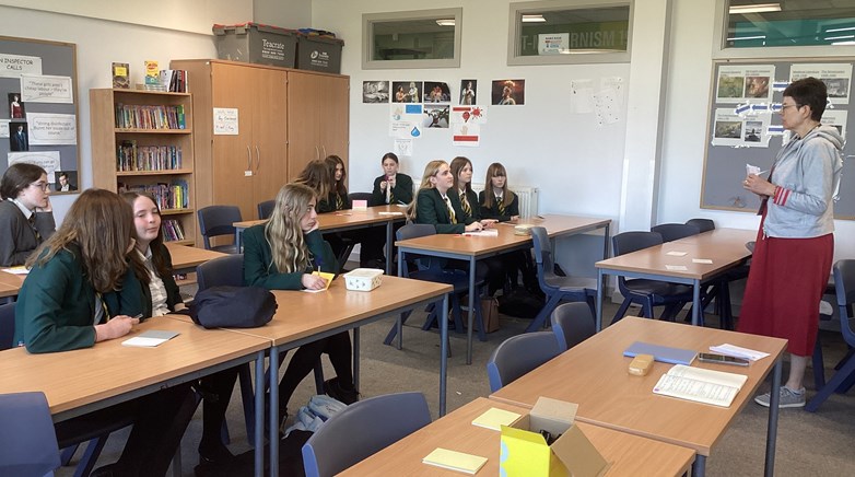 KS3 author visit