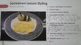 Virtual school cooking 