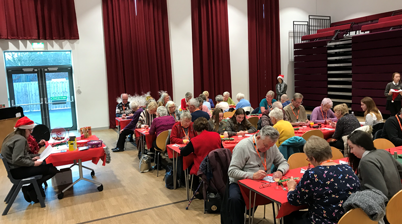 Senior citizen lunch 
