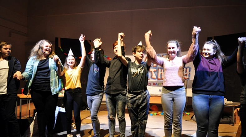 Drama students