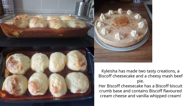 Cheesecake and pie 